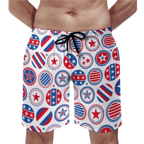 Maillot de bain séchage rapide à motif étoile pour les journées de plage et piscine