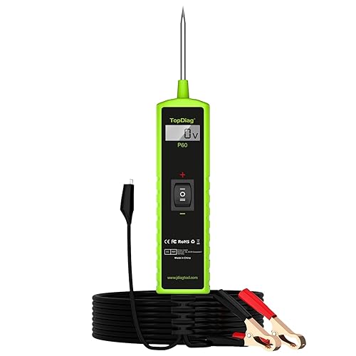 Kit de sonda de circuito de potencia P60 Activación de componentes Buscador de cortocircuito Probador de voltaje de prueba de continuidad Prueba de