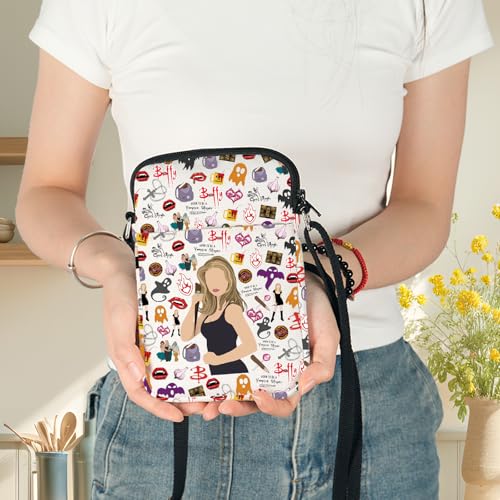 G2TUP Vampired Crossbody Bag Xander & Willow Inspired Fans Gift Vampired Character Shoulder Bag Horror Movie Merchandise4
