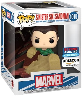 Funko 60904 Pop Deluxe: Marvel Sinister 6 - Sandman Multicolore | Pop Spiderman