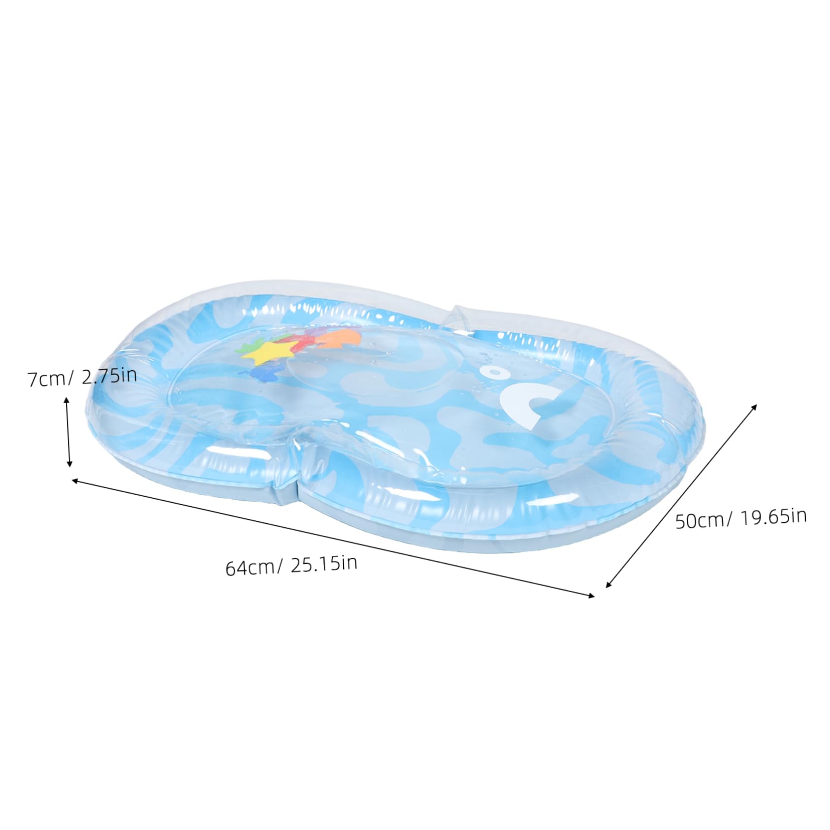 BCOATH Pet Cooling Water Bed for Dogs Inflatable Iced Dog Mat for Summer for Indoor Outdoor Travel Use Easy to Convenient Cooling