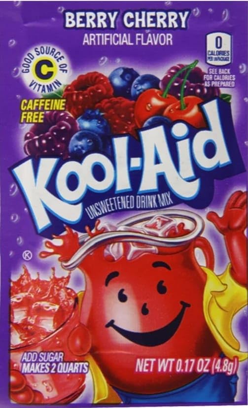 Kool eid Blastin' Berry Powdered Drink Mix 6.5g Pack of 5