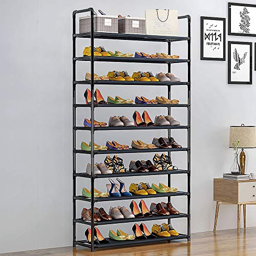 LANTUS Meuble Chaussure Entree Rangement Chaussure Placard Armoire Chaussure Toile Pliable...