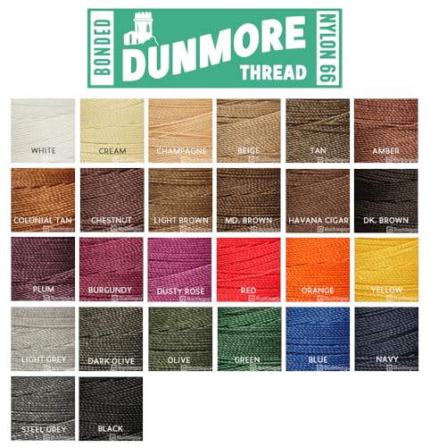 Hilo de Nylon Bonded Dunmore - Naranja miniatura 4
