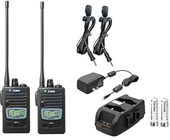 Amazon | アルインコ DJ-P221(LA) ロングアンテナ仕様（本体2台