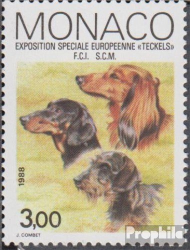 Prophila – Monaco 2001 – Timbre Exposition Canine 1991 – Neuf MNH – Certifié Qualité – Collection Philatélie