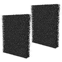 Aktivkohlefilter für SOG-Abgassystemen - Ersatzfilter für Wohnmobile mit SOG Abgassystemfiltern, Schwammfilter Filter für Thetford Türvarianten, Ersatzteile für Thetford WC-Entlüftung, 128×99×22mm