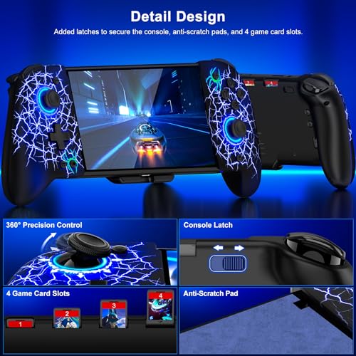 Contrôleur Effet Hall Gammeefy sans Drift pour Console Switch Mode Portable