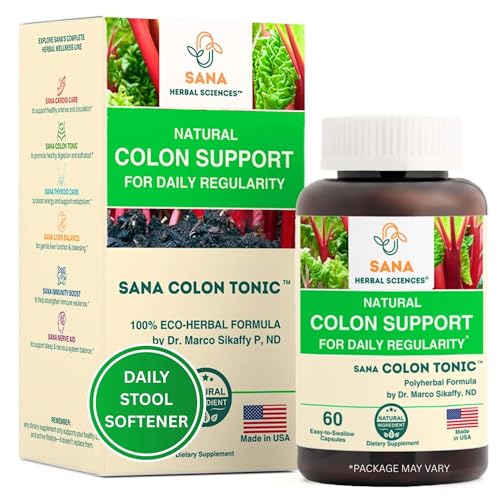Sana Herbal Stool Softener 60 Capsules