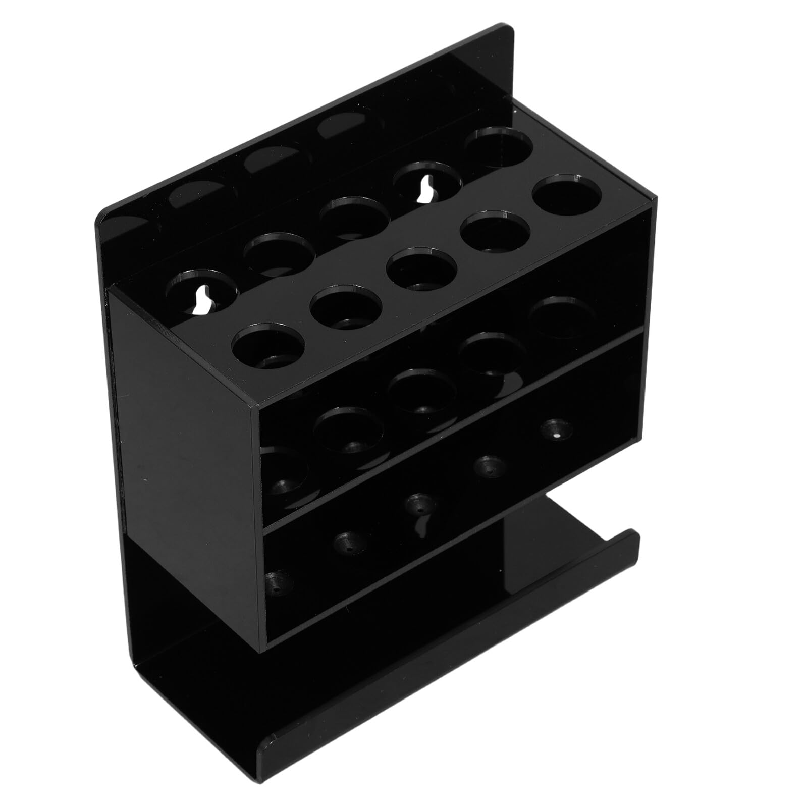 Organisateur pour salle de classe SHINEOFI en acrylique noir compact