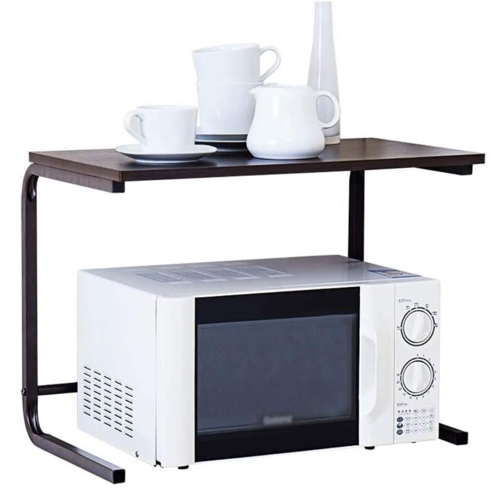 CHUOZI Kitchen Counter Shelf Microwave Oven Stand Arc