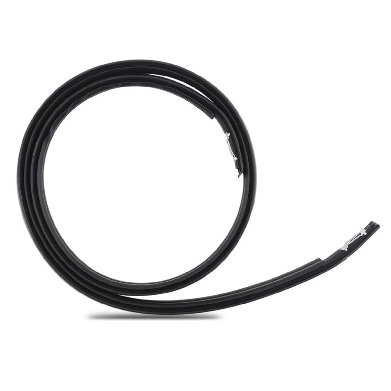Roof Weatherstrip Trim for Civic 2012 2013 2014 2015 Car Roof Drip Molding Trim Left Right Weatherstrip Seal Replacement 74306-TR0-A01 74316-TR0-A01(Right)