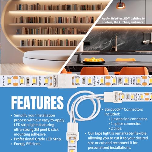 Tira LED Blanca 4000K 12V 120 LEDs/m 10m SIRS-E miniatura 4