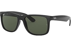 RB4165 - Men's Ray-Ban Justin Rectangular Sunglasses: Style And Protection In A Classic Design