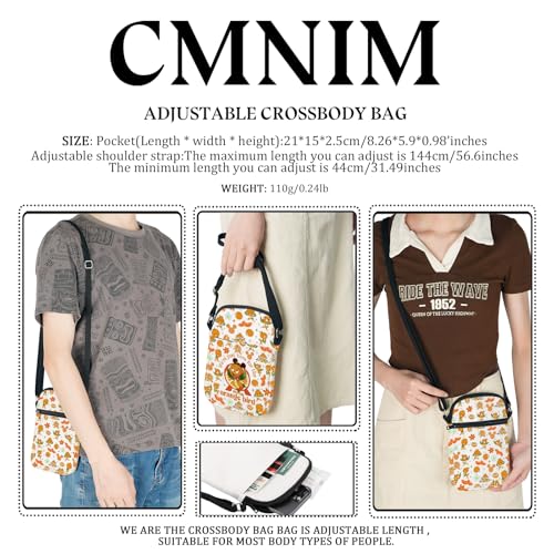 CMNIM Bird Mascot Gifts We’re Just Here for The Bird Crossbody Bag Flower Garden Festival 2025 Purse2
