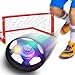 Produktbild YORKOO Geschenke zum 2-6 Jahre Alt Jungen Hover Fussball Schweben Sie Fußball Tor Einstellen mit 2 Tore LED Beleuchtung Innen und Draussen Spiele Geburtstags Geschenke für Kleinkinder