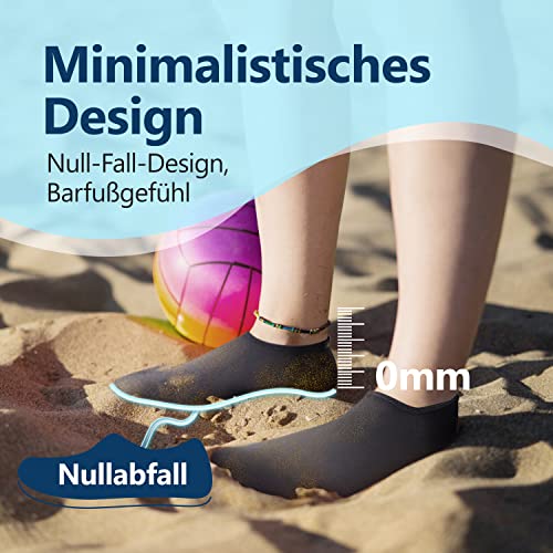 JACKSHIBO Schwimmschuhe Damen Barfussschuhe Barfußschuhe Herren Badeschuhe Wasserschuhe Kinder Strandschuhe Jungen Mädchen Surfschuhe Aquaschuhe - Image 5