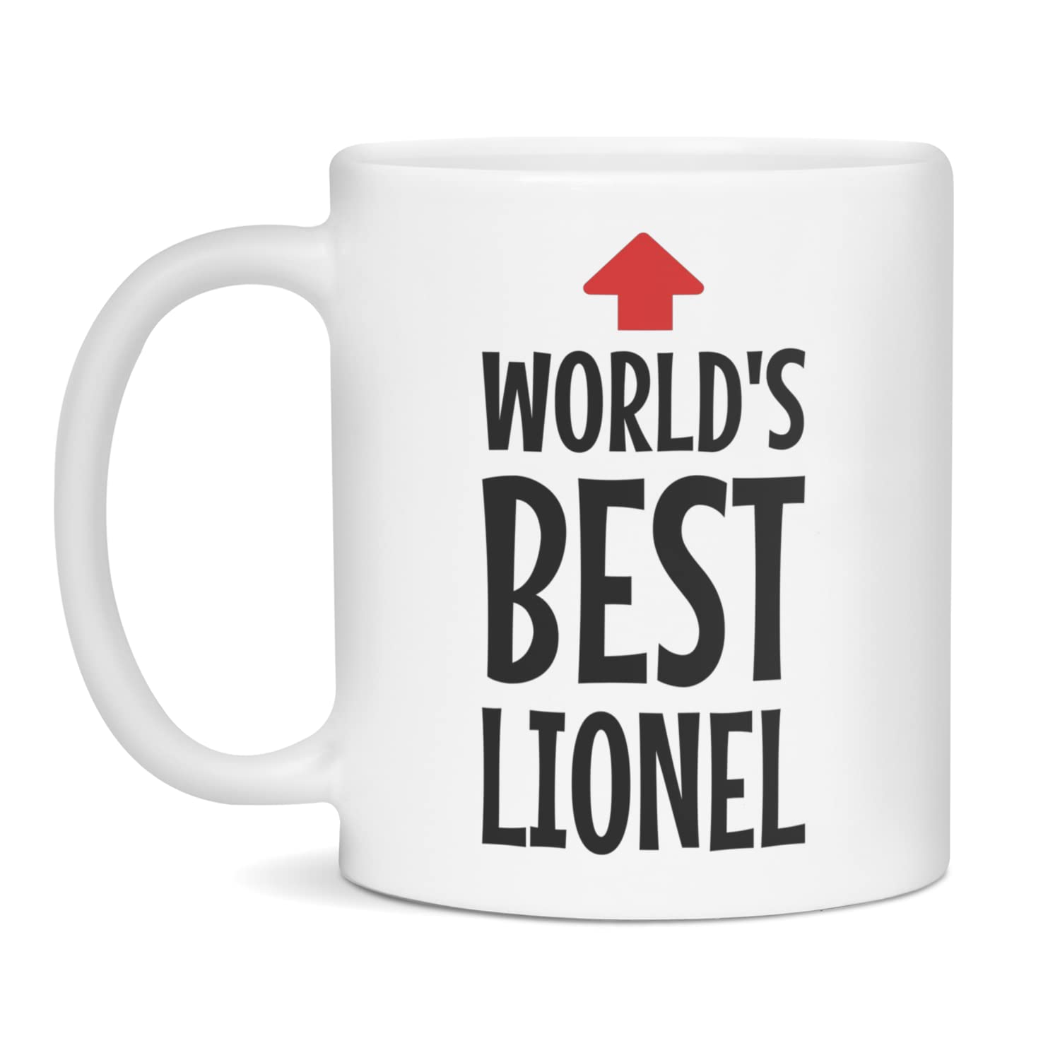 World's Best Lionel Mug, Best Lionel Ever, 11-Ounce White