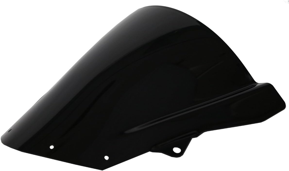 XMT-MOTO Sport Black Acrylic Windscreen Bolt-On Fit for Kawasaki ZX6R ZX-6R 2009-2018 ZX-10R 2008-2010