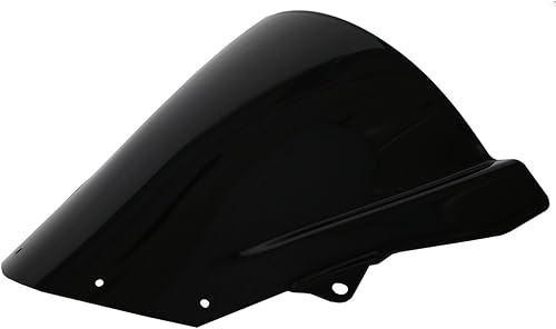 Miniatura 2 de XMT-MOTO Parabrisas acrílico negro deportivo atornillado para Kawasaki ZX6R ZX-6R 2009-2018 ZX-10R 2008-2010