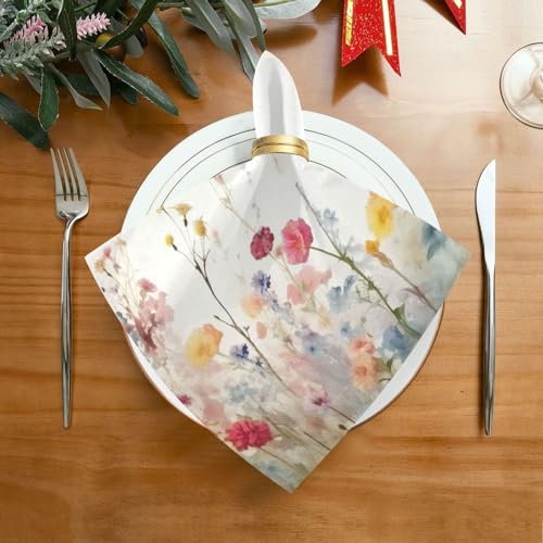 Servilletas de Tela Wild Flower Set de 6 Cuadradas 50.5x50.5 cm miniatura 2