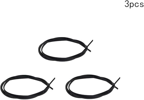 Miniatura 2 de Othmro 3 varillas de soldadura de plástico ABS de 3.28 pies, color negro, 15 x 111 pulgadas de ancho x THK), varillas de reparación de carcasa de