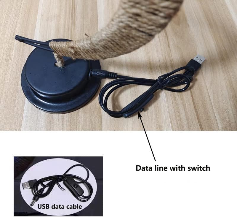 Miniatura 7 de Lámpara LED decorativa encantada lunar con alimentación USB, lámpara de mesa de media luna lunar, Ramadán, luces nocturnas, regalos adecuados para