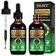 Mullein Tropfen, Königskerzen Tropfen, Königskerzenblatt Tropfen Mullein Leaf Liquid Drops für Lunge zur Lungenreinigung Vegane Schnelle Absorption 60ml (2er pack)