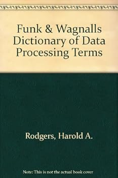 Hardcover Funk and Wagnalls Dictionary of Data Processing Terms Book