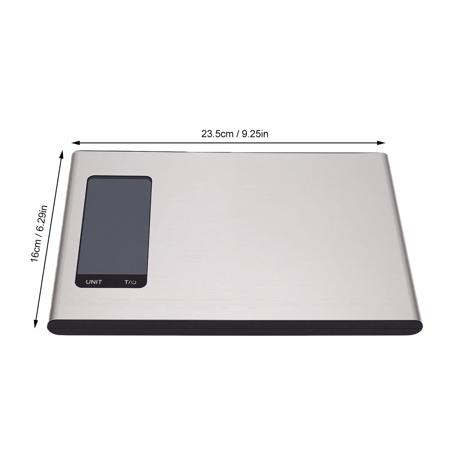 Báscula Digital Alimentos de Cocina, Báscula Cocina Inteligente 0,1 Oz/1 G/Ml, Electrónica Acero Inoxidable para Planificación Positiva de la Dieta Hornear Frutas