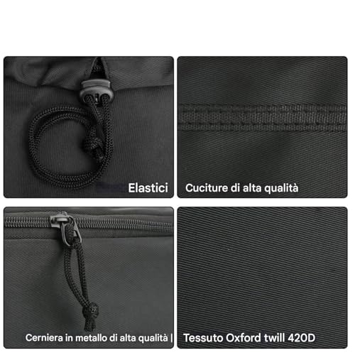 Bolsa de cables para viajes de vacaciones y kit de emergencia en coche 7