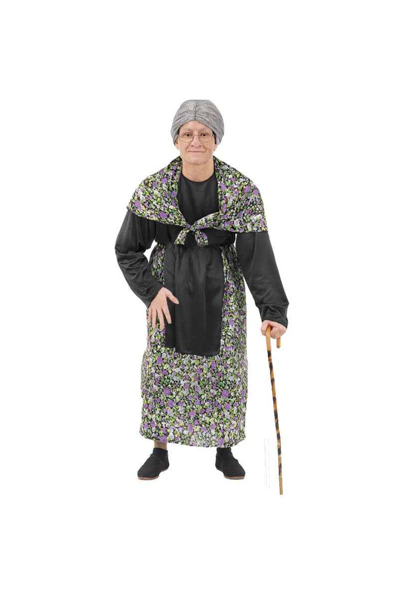 Disfraz de abuela vieja