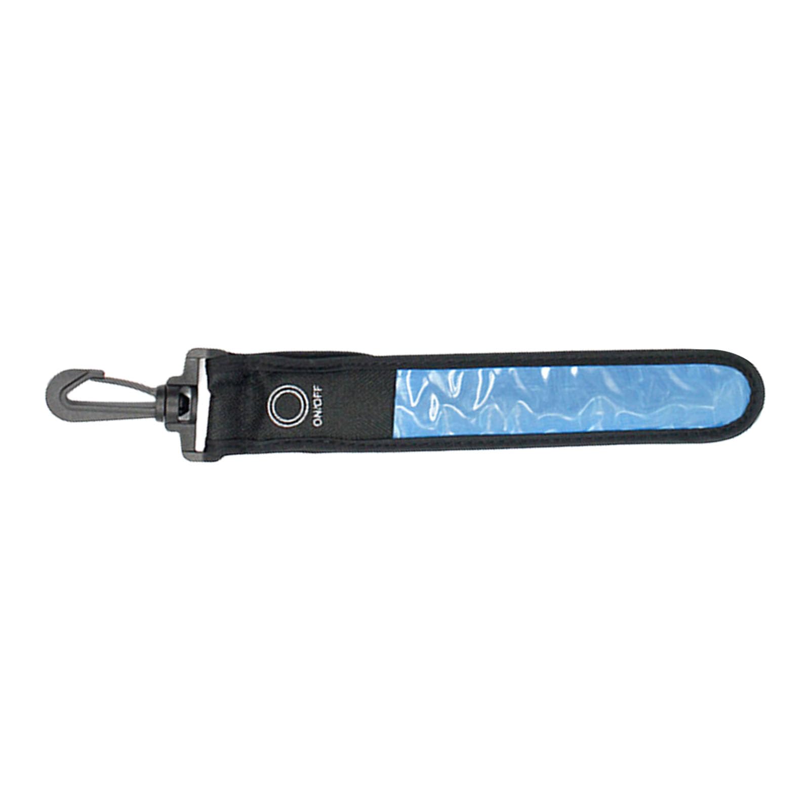 HGENAHGTF Illuminating LED Light Up Reflective Pendant Strap for Backpacks Bicycles Night Running Visibilities in Low Light Glowing PVC Pendant for Night Running
