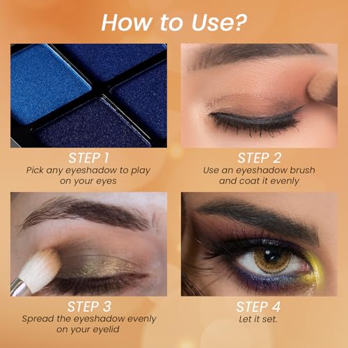 Image of Glam21 Little One 4-in-1 Eyeshadow Palette- Portrait Mode,3.5gm & Color Match BB Foundation SPF15-Medium Beige,46gm|Pigmented, Long-Lasting Eyeshadow|Non-Cakey BB Cream, Blemish-Free Glow |Pack Of 2