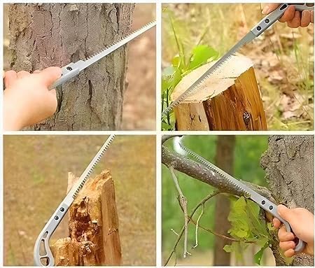 Image of Extra Long Hand Heavy Duty Tree Pruning Camping Carpenter Woodworking Tool Hand Saws for Cutting Branches Manual Survival, Gardening, Hunting, Wood Cutting