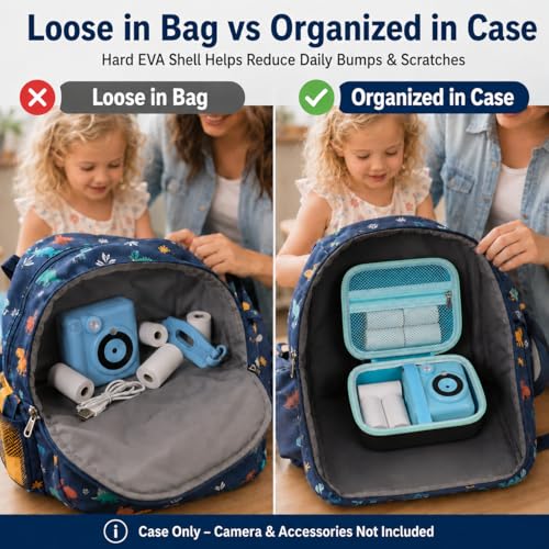 Funda impermeable para cámara instantánea infantil miniatura 6