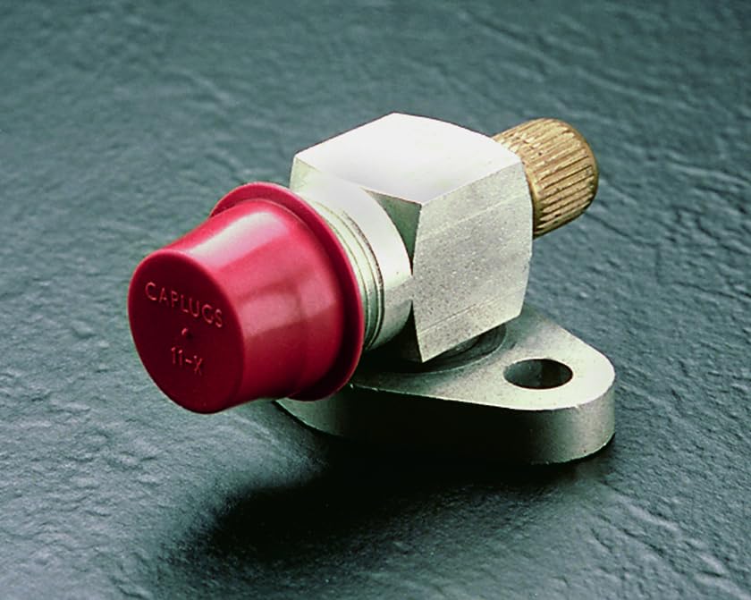 Image of Caplugs T-15X T Series, Plastic Tapered Cap and Plug, Red LD-PE, Protective Closures, Dust & Moisture Seals, MIL Spec, SAE Fittings, EZ Remove, Cap OD 1.173 inch x Plug ID 1.36 inch, Pack of 500 (99190721)