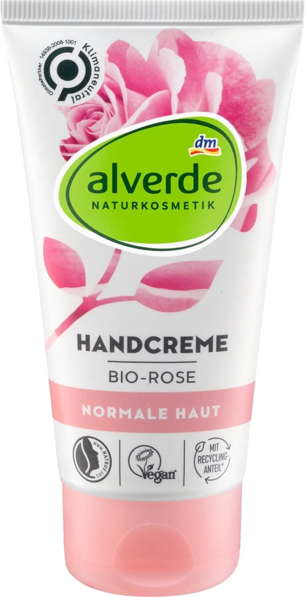 Cien Men 48 lame di ricambio Active 3 sensitive, 48 pezzi + alverde naturale crema mani Bio rosa, olio di mandorle e estratto di petali di rosa