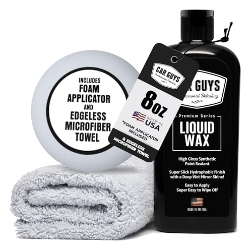 CAR GUYS Liquid Wax | Advanced Car Wax | Superior