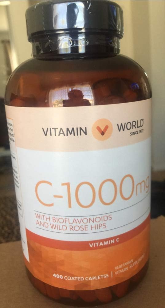 Vitamin World Vitamin C 1000 mg.with Bioflavonoids and Wild