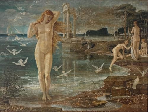 Impression Toile Il Rinascimento Di Venere Walter Crane Décoration Murale Haut de Gamme