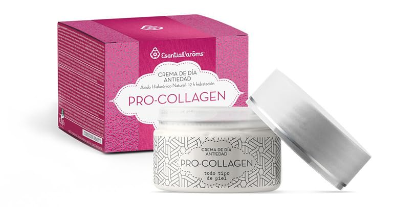 Crema de Día Antiedad Pro-Collagen 50 ml, Ácido Hialurónico Vegetal