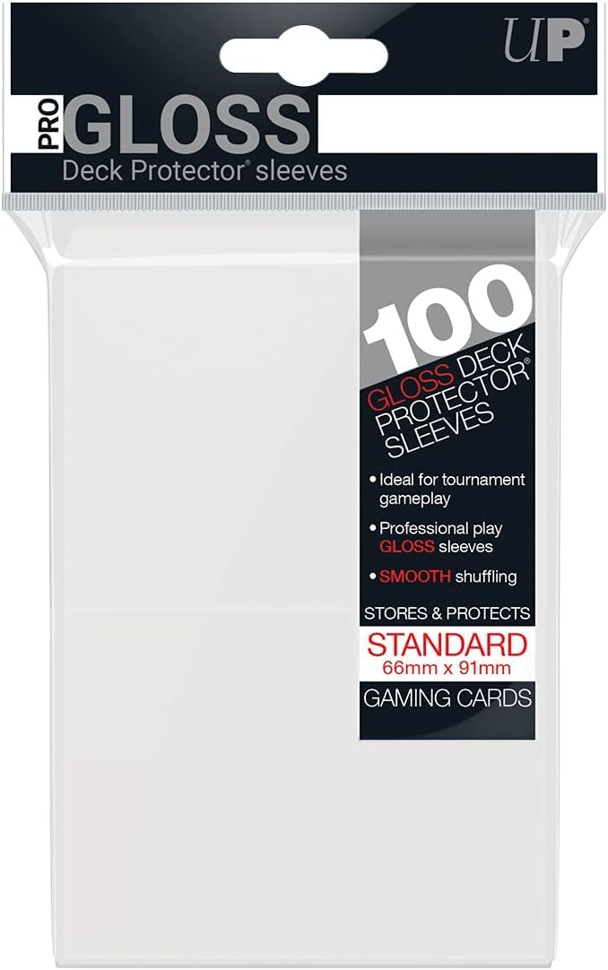 Amazon.com: Ultra Pro Clear Standard Size Deck Protectors - 100 ct