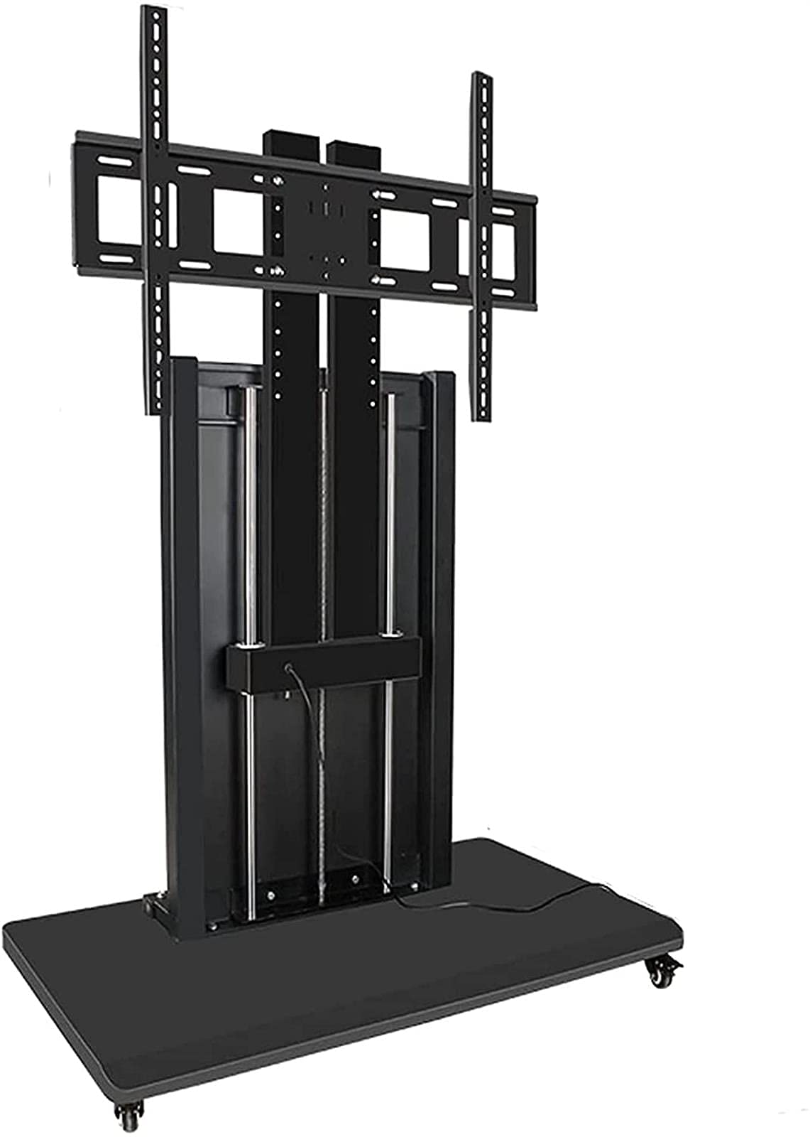 DFGHNBVC Universal Tv Stand Universal Tv Stand, Upgraded Smart Electric Tv Standtv Mobile Cart Floor-Standing Double-Column Intelligent Control Tv Stand