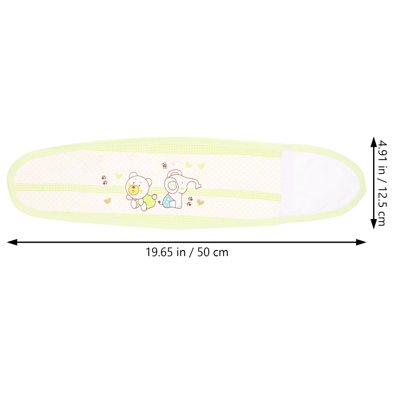 Milisten 10 Pièces Bande Ventre Coton Bébé – Protège Nombril Respirant, Coloré, Doux Pour Nouveau-Né Garçon & Fille