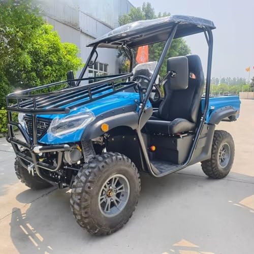 Off-Road Electric Utility UTV with Enclosed Cab