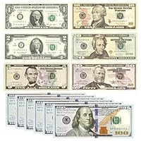 210 Pcs Fake Money Prop Money Play Money - Realistic Dollar Bills for Movie Filming, Kids Games, Party Fun, and Magic Tricks
