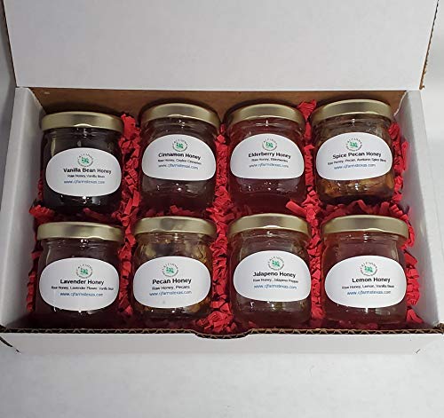 Set de miel pura artesanal variedad 8 piezas miniatura 2