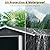 8x6 FT Outdoor Storage Shed,Large Garden Tool Metal Shed with Sloping Roof and Lockable Door,Waterproof Garden Shed for Backyard,Patio,Lawn,Black