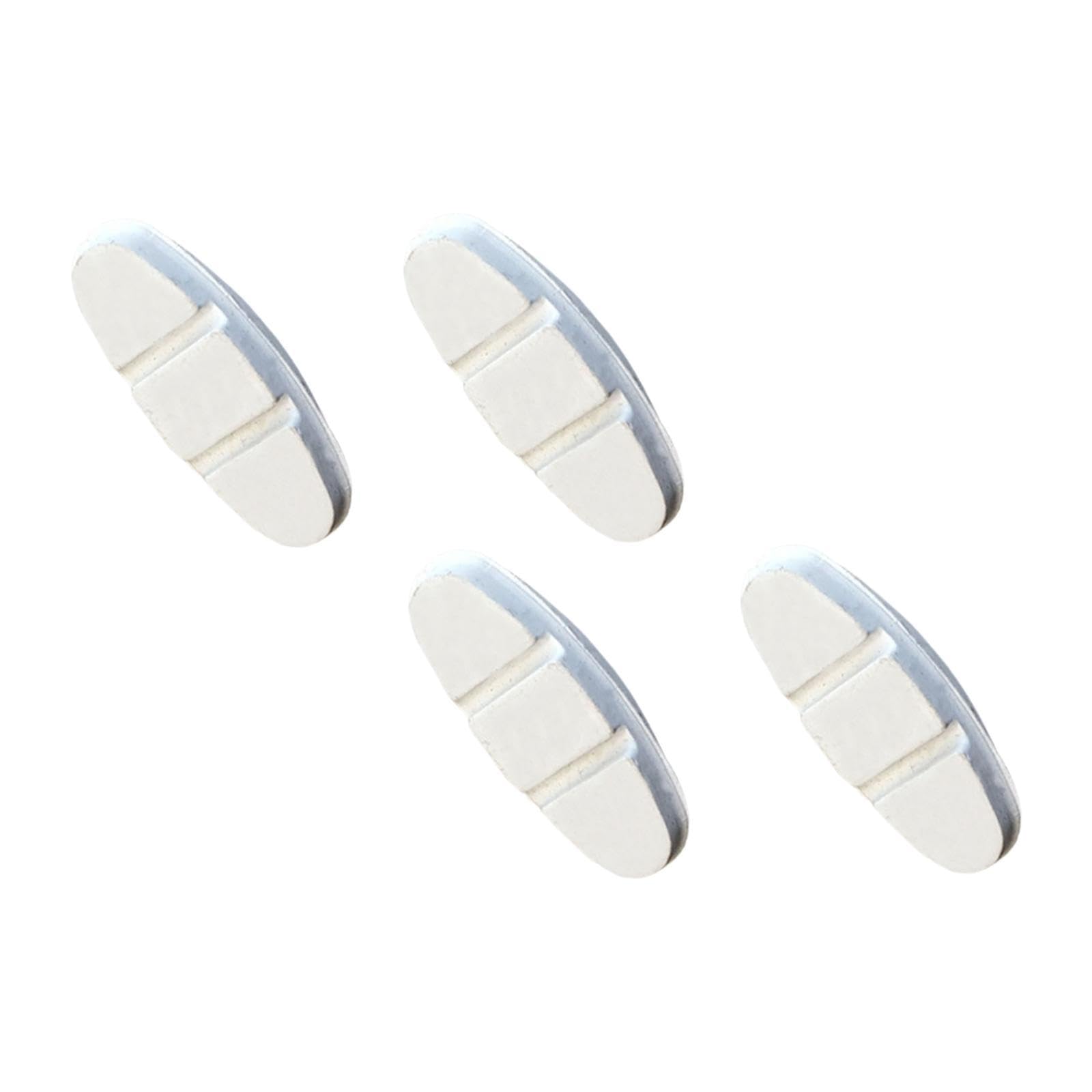 Hellery 4Pcs Kids Bike Brake Pads Rubber Brake Pads Universal V & Caliper Brake Pads Blocks with Installation Tools for Childrens Mountain Bicycles Road Bike Easy Install Accessories